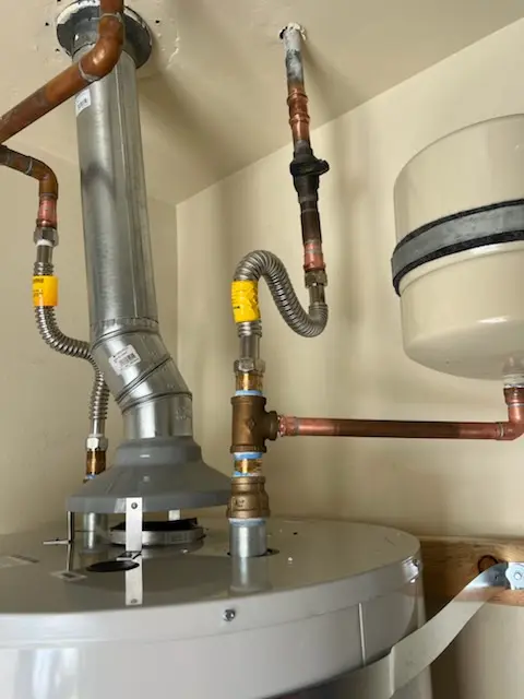 Water heater installation and plumbing repair in Traditions Golf Club Community